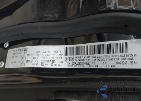 2016 Jeep Cherokee Latitude z USA, uszkodzony, nr VIN 1C4PJLCB5GW303535